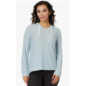 Free Fly Women's Bamboo Slub Hoodie Washington Capitals Blue Small